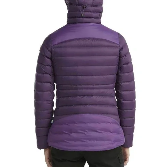 Fjallraven Keb Touring Down Puffer Jacket - Women's Size M - Purple - Picture 3 of 16